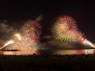 SHIRAHAMA2025 花火ラリーの写真４