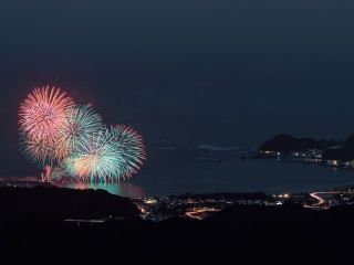那智勝浦町花火大会の写真３