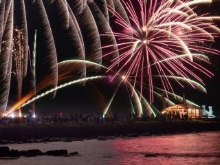 波止のまつり花火大会写真１