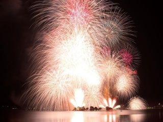 2025松江水郷祭湖上花火大会写真１