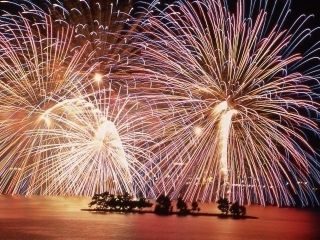 2025松江水郷祭湖上花火大会の写真４