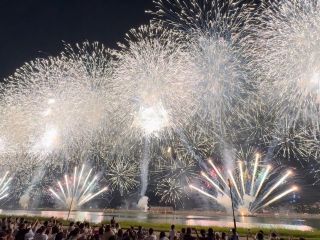 福山夏まつり2025「あしだ川花火大会」写真２