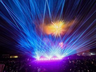防府天満宮御誕辰祭（夏祭り）花火大会の写真３