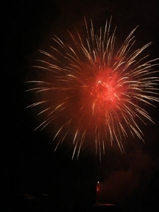 みろくひる市×花火写真１