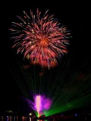 第54回たどつ港まつり花火大会写真１