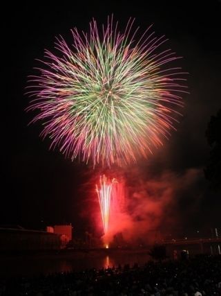 第75回高知市納涼花火大会の写真３