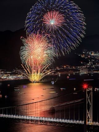 第38回関門海峡花火大会の写真３