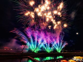 第101回遠賀川川開き 飯塚納涼花火大会写真１