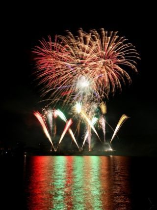 2025 伊佐市夏祭り 花火大会写真１