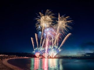 海洋博美ら海花火大会2025の写真４