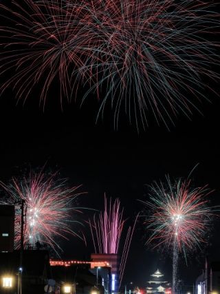 白河関まつり市民納涼花火大会の写真３