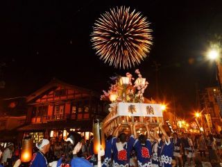 弥彦燈籠まつり奉祝花火大会写真２