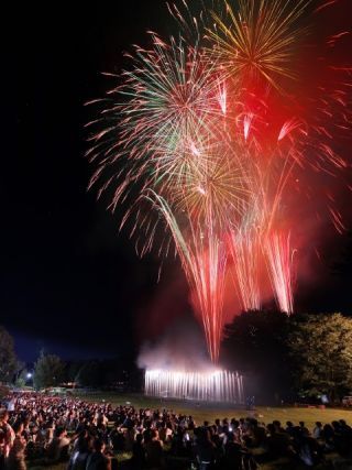 みのわ祭り納涼花火大会写真２