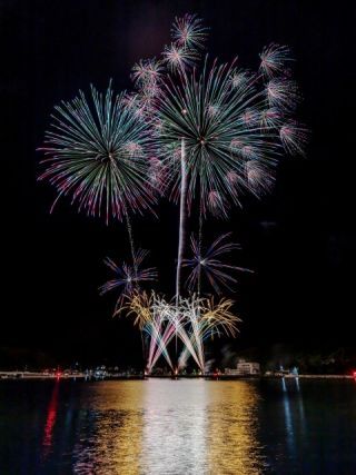 知夫村花火大会写真１