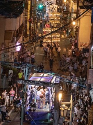 志佐納涼花火大会写真２