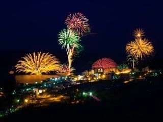 第45回洞爺湖ロングラン花火大会写真２