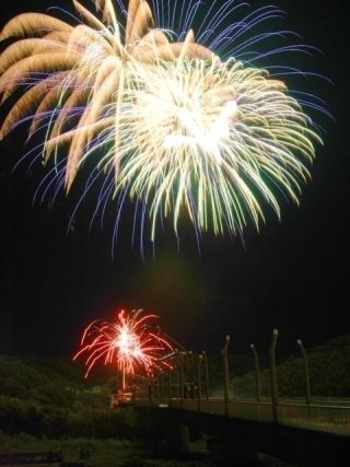 第20回新ひだか夏まつり 静内川花火大会の写真3