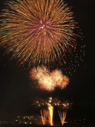 盛岡花火の祭典写真２