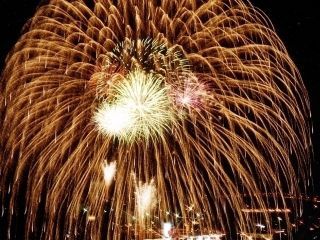 第54回かわさき夏まつり花火大会「おらが自慢のでっかい花火」写真１