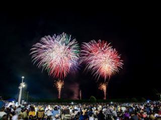奥州の花火大会写真１