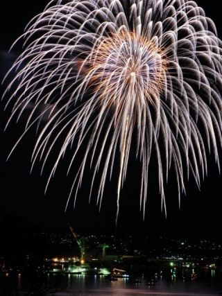 第79回塩竈みなと祭 前夜祭花火大会写真２