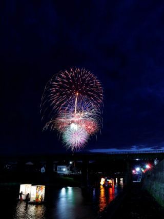 第97回塙流灯花火大会写真１