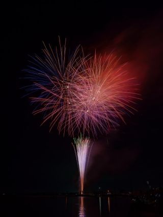第36回あゆみ祭り打ち上げ花火の写真３