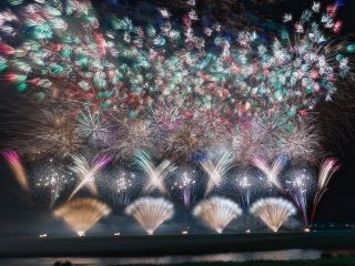 第74回小山の花火写真１