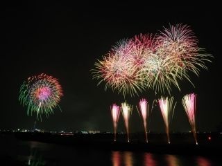 流山花火大会写真１
