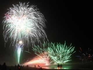 おおあみしらさとの花火写真１