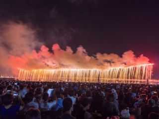 小田原酒匂川花火大会写真２
