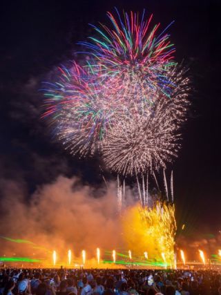 小田原酒匂川花火大会の写真４