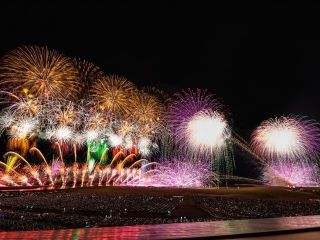 ぎおん柏崎まつり 海の大花火大会写真１