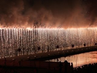 第41回越後加茂川夏祭り大花火大会写真２