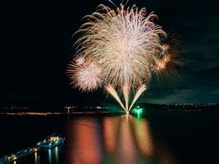 加賀温泉郷納涼花火まつり in 片山津温泉写真2