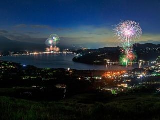 山中湖「報湖祭」花火大会の写真４