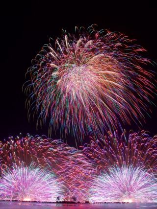 第78回諏訪湖祭湖上花火大会写真２