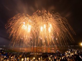 第78回諏訪湖祭湖上花火大会の写真４