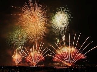 第77回清水みなと祭り海上花火大会写真１