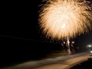 第57回熱川温泉海上花火大会写真１
