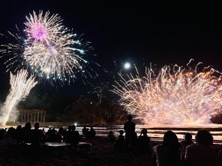 弓ヶ浜花火大会写真2
