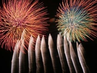 吉田町港まつり花火大会の写真３