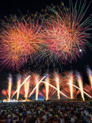 津市合併20周年 第65回 久居花火大会写真２