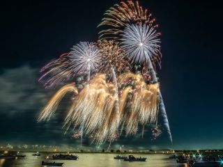 桑名水郷花火大会写真２