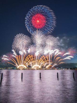 桑名水郷花火大会の写真３
