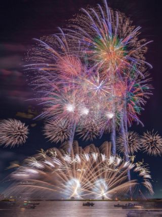 桑名水郷花火大会の写真４