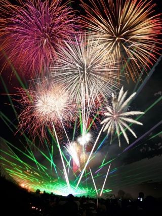 吉野川祭り納涼花火大会の写真４