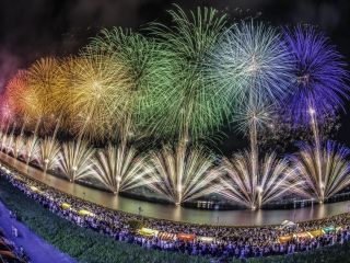 福山夏まつり2026「あしだ川花火大会」写真１