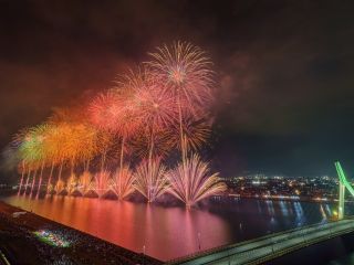 福山夏まつり2026「あしだ川花火大会」の写真３