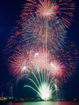 第72回宇部市花火大会写真１